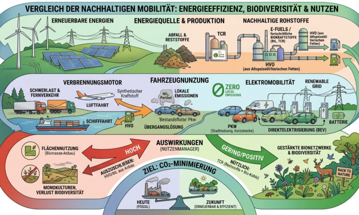 Biodiversität Verkehr CO2 Reduktion