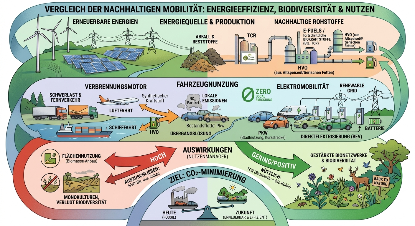 Biodiversität Verkehr CO2 Reduktion