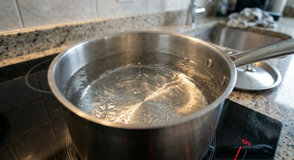 Kochtopf Wasser cluster